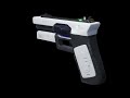 Blender Modeling : Futuristic Pistol 🔫 + Free 3D Model