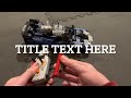 Motorized Lego McLaren