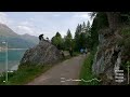 2022 St. Moritz Alpine Wonderland, Running Video for treadmill workout, Virtual Run #29 Switzerland