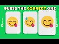 Find the ODD One Out | Emoji Quiz | Easy, Medium, Hard Levels