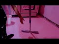 How to do epoxy on tiles Floor ?🤔#pinkhouse#pinkepoxyfloor