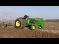 BIG TRACTORS Plowing at the Renner Stock Farm