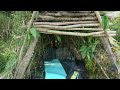 An asian in european jungles Bushcraft  Solo camping video no 5 Camping alone. living with nature
