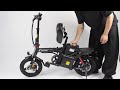 14 inch electric bike X7 for seniors adults Unboxing#ebike #electricbike #bicycle#GIFT