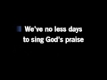 Amazing Grace Karaoke Instrumental With Lyrics in C