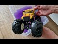 Purple Paint Monster Truck Party For Kids | Zombie Bone Shaker