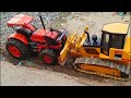 AMAZING Dull Dozer Vs Kobota Tractor M9540