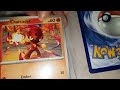 opening a pokemon card pack