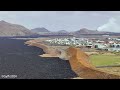 Grindavik Drone Tour  - New Fracture Found By The lava Wall