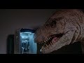 T-Rex makes a phone call