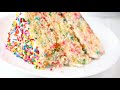 How to Make The Most Amazing Funfetti Birthday Cake | The Stay At Home Chef