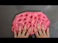ASMR Barbie Pink Slime Mixing Makeup,Parts,Glitter Into Slime. Satisfying slime #satisfying#slime