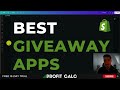 The Best Shopify Giveaway Apps. How To Do a Giveaway on Shopify.