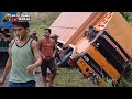 Batu Jomba Starts to Get Chaotic | Tronton Truck Brakes Fail Until It Overturns