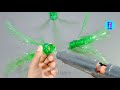 Plastic bottle Vase craft | Flower vase making step by step | Plastic bottle craft ideas