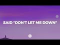 The Chainsmokers - Don't Let Me Down ft. Daya (Lyrics) | 8D Audio 🎧