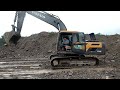 The Best Video Volvo Excavator Loading Trucks , Excavator Working Video In Tarai ,Mountain Rock