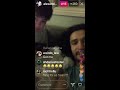 Alexander chung and Sean Lew Instagram live