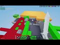 spawn camping in Roblox Bedwars (sorry)
