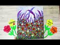 Abstract Flowers Painting for Beginners /Acrylic Painting / Ree Art