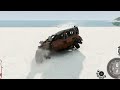 BeamNG.Drive - Beach time again. Will someone get to the water today? :)