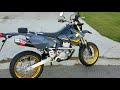 DRZ400SM (S) Supermoto Yoshimura Full Exhaust Install DIY