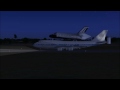 FSX NASA 747 Space Shuttle Carrier Landing (HD)