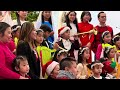 Thánh lễ Noel  tại saintMaria Gotetti có Thiên An ,Hazel ,Ava múa ,vậy gia Đình
