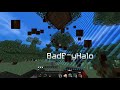 Minecraft, but BadBoyHalo and I only have 1 heart