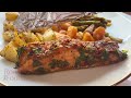 Ninja Foodi Multi-Cooker Recipes - Easy, Healthy Salmon & Veg Dinner