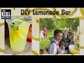 Self-Serve Lemonade Bar Instructions
