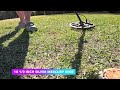 MINELAB XTERRA PRO VS SIMPLEX PLUS DEPTH TEST SILVER COINS