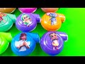Rainbow Egg Pinkfong Hogi, Numberblocks, Cocomelon in Mini Dinosaur Eggs CLAY! Satisfying ASMR Video