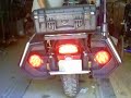 Harbor Freight LED lights as turn, brake, tail lights on motorcycle