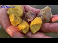 Great Finding Natural Gold, Diamond Amethyst. Diamonds, Quartz Crystal at the mountain