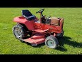 Gravely 8123 sitting in a barn, let's get it running and mowing again