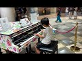 10-year-old's superb performance/ Monti：Csárdás (czardas)/ Street piano/ Piano solo/ チャルダッシュ モンティ