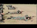 Latihan Menembak Anggota TNI AD