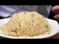 Legendary egg fried rice restaurant in Tokyo  Ueno Ameyoko since 1948. Japanese Chinese food cooking