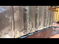 The fastest way to learn electric welding Vertical welding