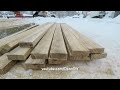 Sawing Dimensional Lumber - Swingblade Sawmill BUILD Ep.12