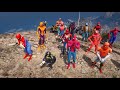 ALL SPIDERMAN Suits Motorcycles Mountain Speed Jump Challenge Competition #124