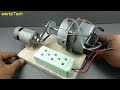 How to Turned a Fan motor  into a High Power Generator 8000w || free electric generator At Home 2022