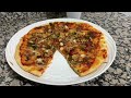 بيتزا 🍕 لذيذة  بمذاق لا يقاوم 😋و عجينة  هشة
