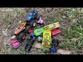 Looking for a lot of Toys Cars on the Grass | Mini cars toys