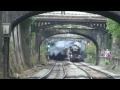 steam train at speed # 115