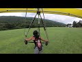 Hang Gliding - Second Mountain Flight - I can't believe I'm flying!!!