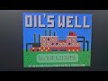 ColecoVision game play; Destructor and Oil Well