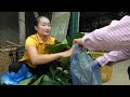 Harvest earthen ginseng root natural goes to the market sell - Daily life | Ly Thi Tam