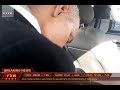 Man falling asleep while he's driving